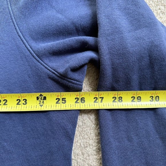 Under Armour Sweatshirt Men's 2XL Crewneck Fleece Colonials Lacrosse Navy Blue - Picture 9 of 10